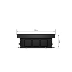Внутрипольный конвектор Royal Thermo Atrium 75/200/2900-DG-U-LB