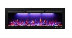 Каминокомплект Interflame Гранд с очагом FreeSpace 55 LED FX QZ бежевый