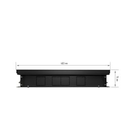 Внутрипольный конвектор Royal Thermo Atrium 75/400/2000-DG-U-LB