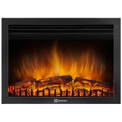 Каминокомплект Firelight Bricks 25U (угловой) с очагом Electrolux EFP/P-2520LS камень белый/белая эмаль