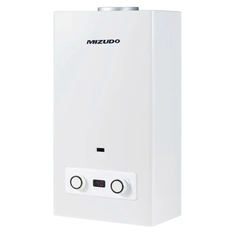 Газовый проточный водонагреватель Mizudo Perl Classic ВПГ 3-10 20 кВт Oxygen free Euro