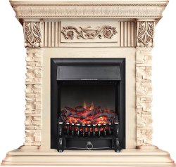Каминокомплект Royal Flame Luxemburg с очагом Fobos FX Black